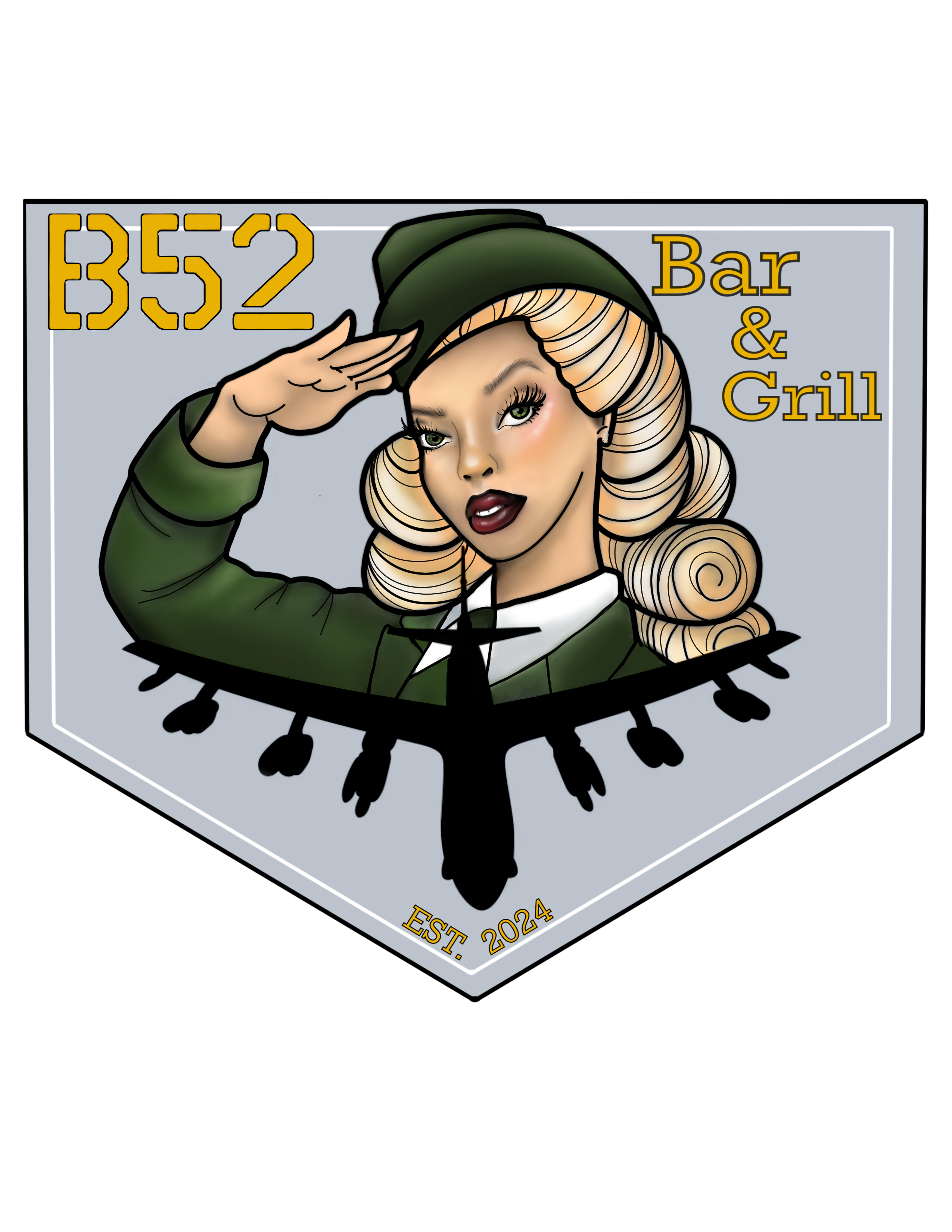 B52 Bar and Grill Logo